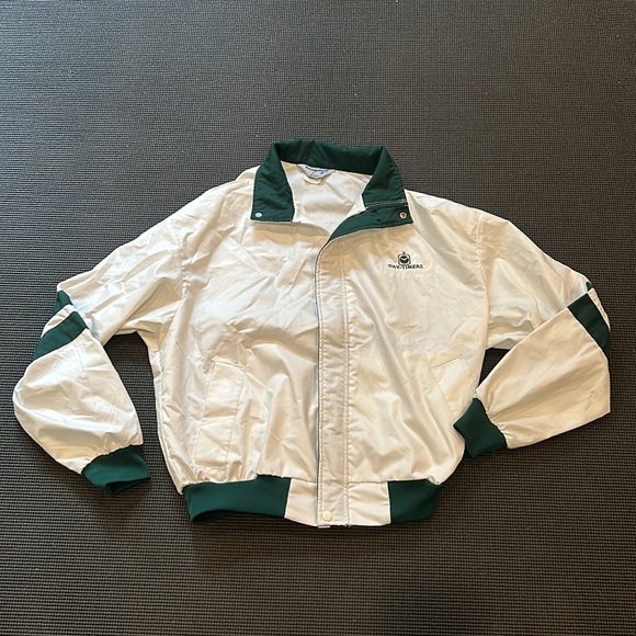 Swingster Day-Timers windbreaker golf jacket sz L - Picture 2 of 5